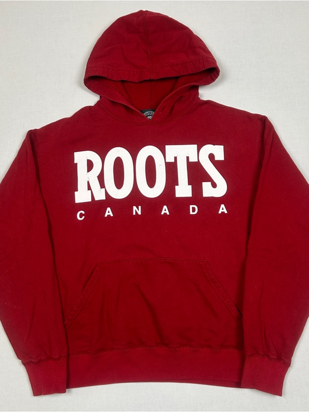 90s Roots Canada Red Hoodie